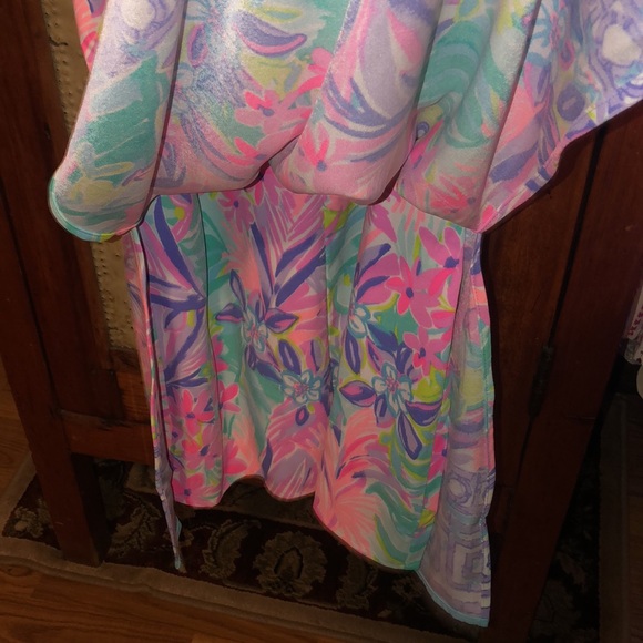 Lilly Pulitzer Adalina Romper It Was All A Dream Size 6 - Picture 5 of 10